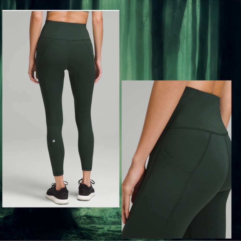 Lululemon Athletica Wunder Train Leggings 25” with Pockets